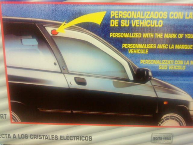 DEFLECTORES AIRE TODOS MODELOS-TURISMO-4X4-MONOVOLUMEN